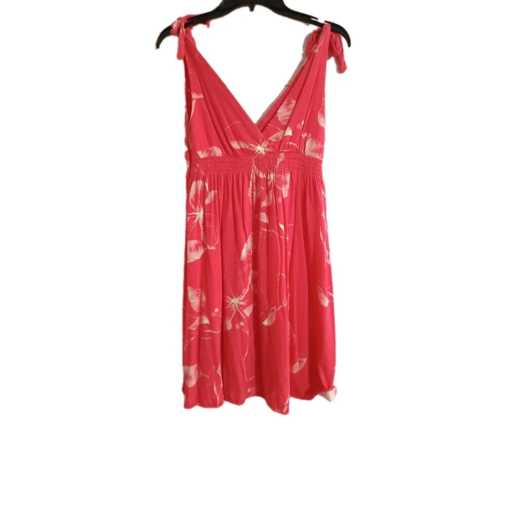 American Eagle Outfitters Pink Floral Midi Dress